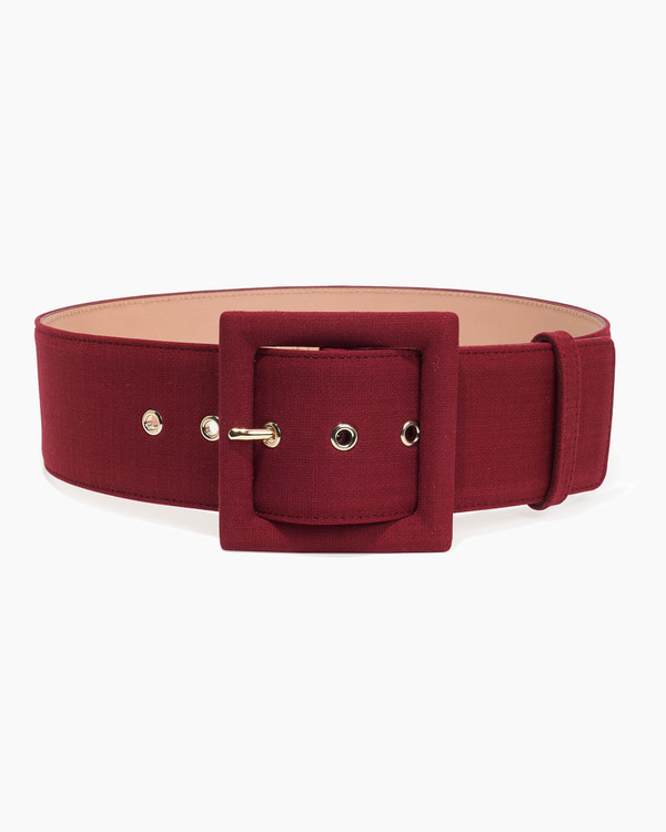 Silk Faille Icon Belt
