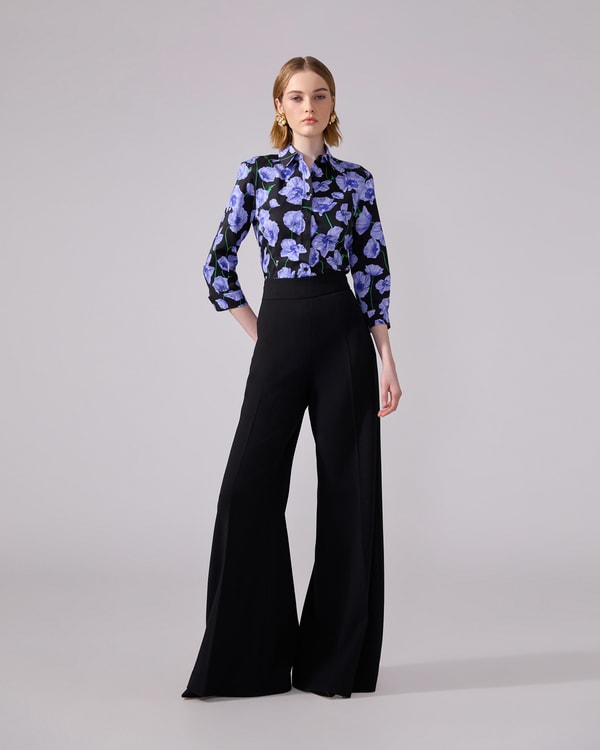 High-Rise Wide-Leg Pants