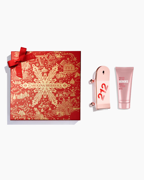212 Heroes for Her 80ml Eau de Parfum and 100ml Body Lotion
