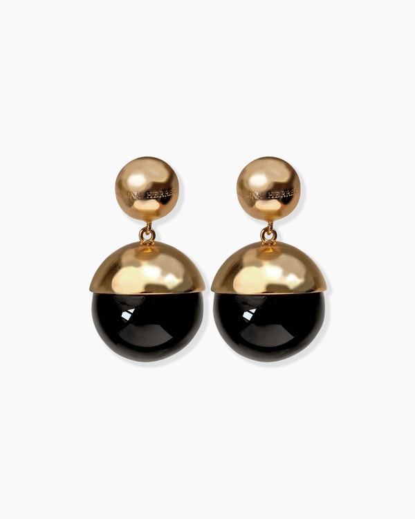 Enamel Drop Earrings