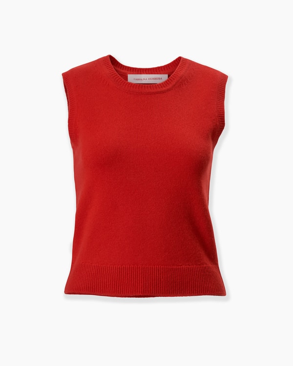 Merino-Silk Crewneck Tank