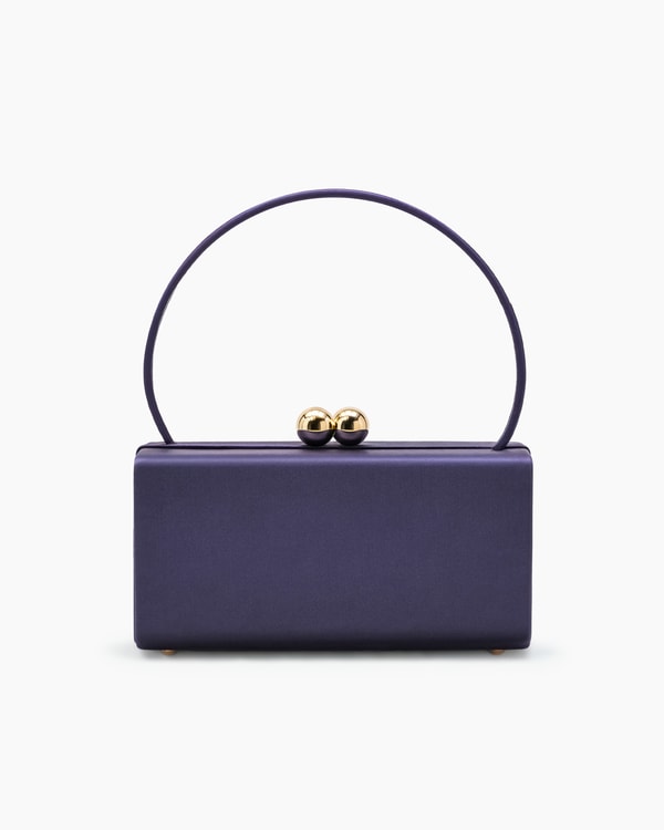 Mimi Satin Top Handle Bag
