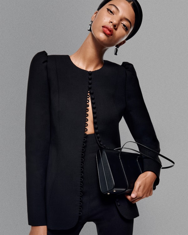 Luci Leather Shoulder Bag