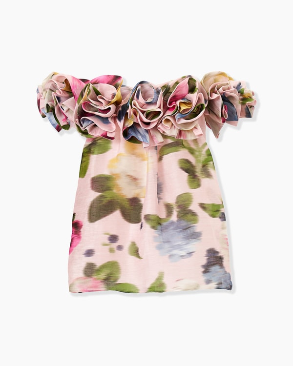 Floral-Print Off-Shoulder Top