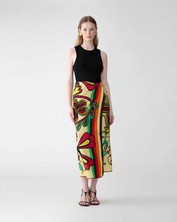 Rianna + Nina Printed Scarf