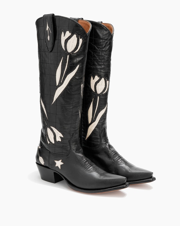 Carolina Herrera x Miron Crosby Whitney Cowboy Boots