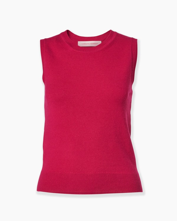 Cashmere Crewneck Tank