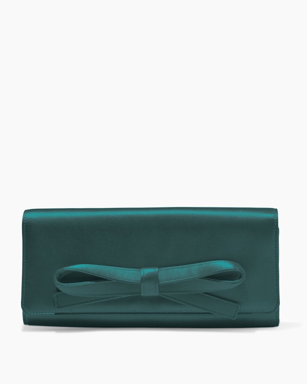 Margaret Satin Clutch