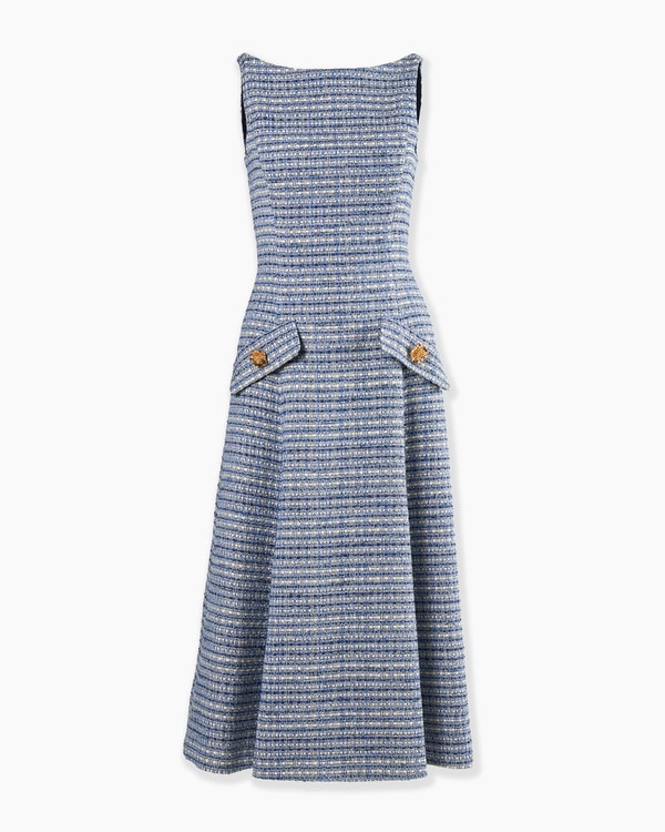 Tweed Midi Dress