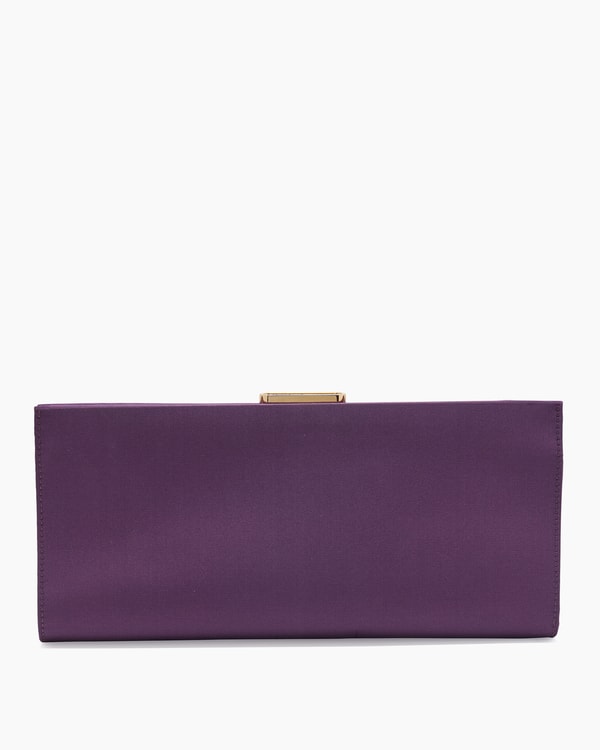 Pats Silk Faille Clutch