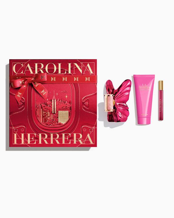 La Bomba 80ml Eau de Parfum, 100ml Body Lotion and 10ml Megaspritzer