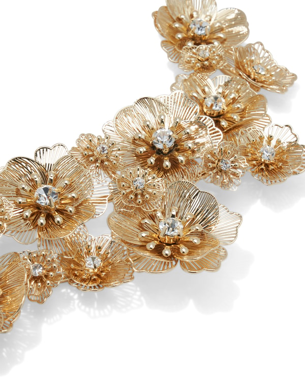 Gold Flower Necklace