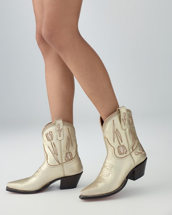 Carolina Herrera x Miron Crosby Georgia Cowboy Boots