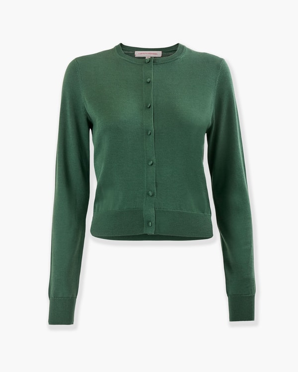 Merino-Silk Crewneck Sweater