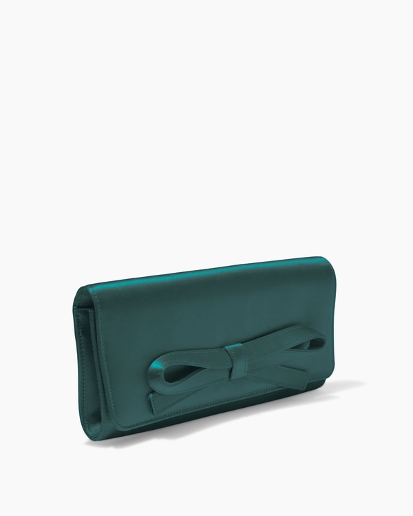 Margaret Satin Clutch