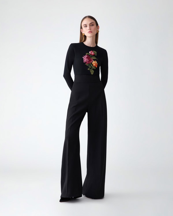 Wide-Leg Diane Pants