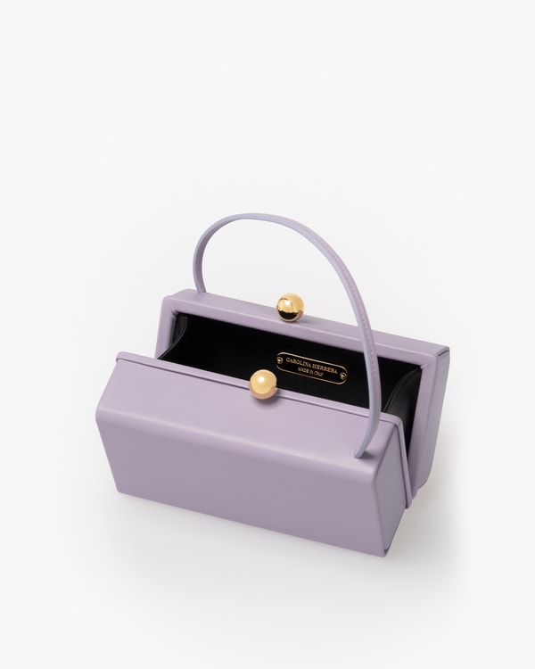 Mimi Leather Top Handle Bag