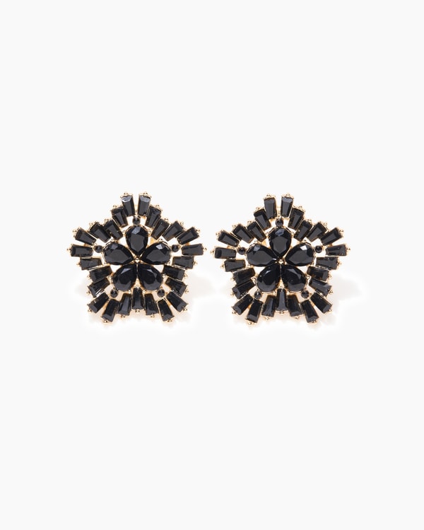 Crystal Snowflake Earrings
