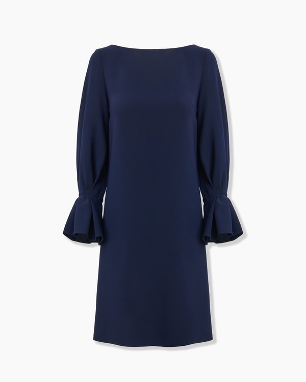 Puff Sleeve Shift Dress