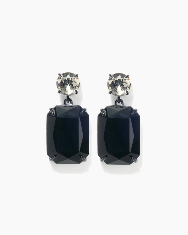 Crystal Riviere Drop Earrings