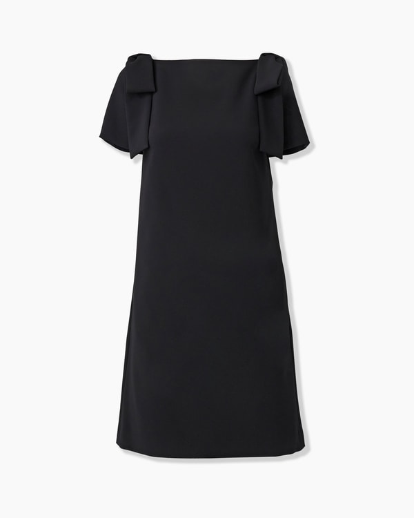 Shift Dress With Bows