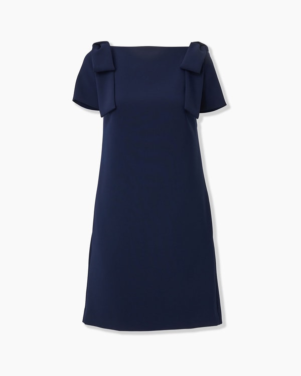 Shift Dress With Bows