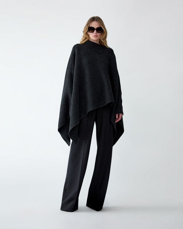 Wide-Leg Wool Diane Pants