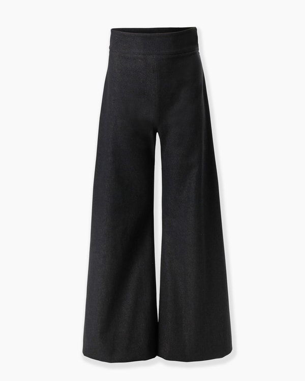 Denim Wide-Leg Diane Pants