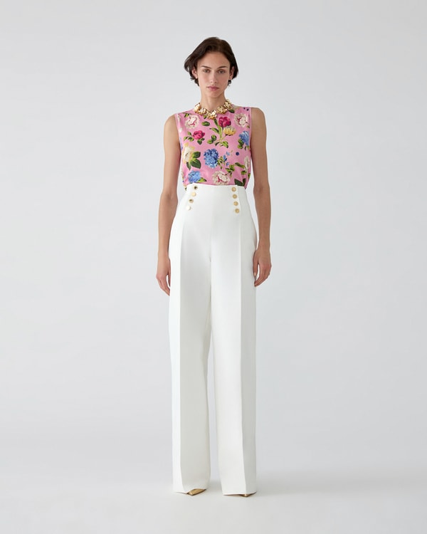 High-Waisted Wide-Leg Alba Pants