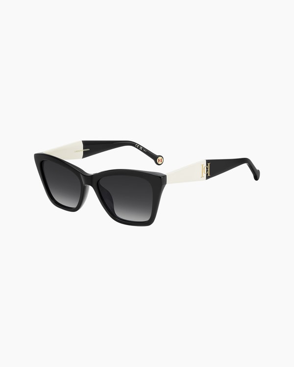 Rectangular Sunglasses With Contrast Temples