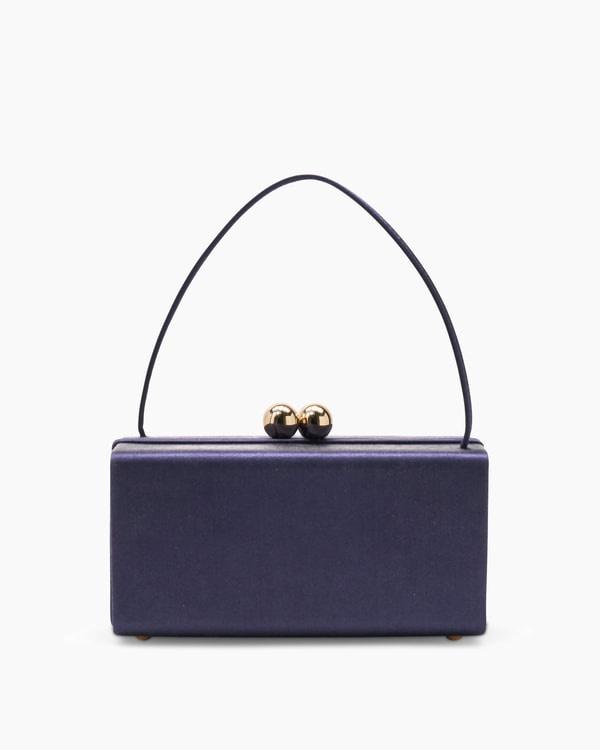 Mimi Satin Top Handle Bag