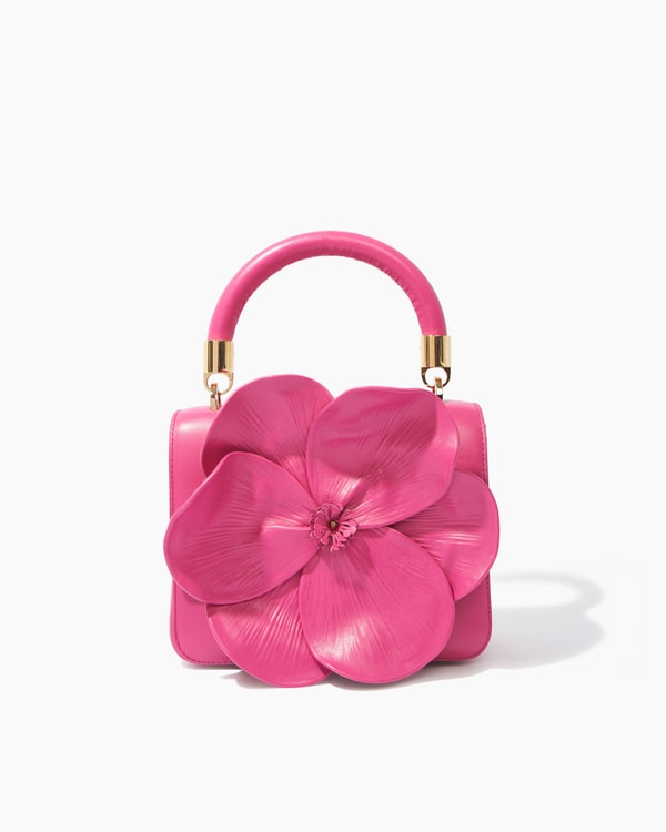 Initials Insignia Flora Top Handle - Medium Handbag