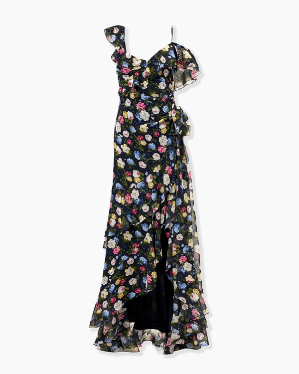 sachin and babi light blue dress High-Waisted Fairy Chiffon Maxi Skirt main image 0