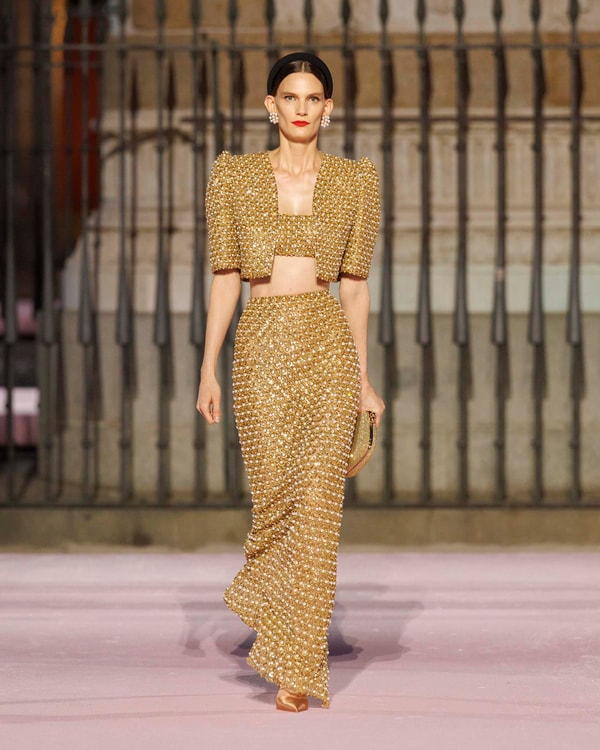 CAROLINA HERRERA sfilata collezione Primavera 2026 189 Models walking the Spring 2026 Runway Show in Madrid