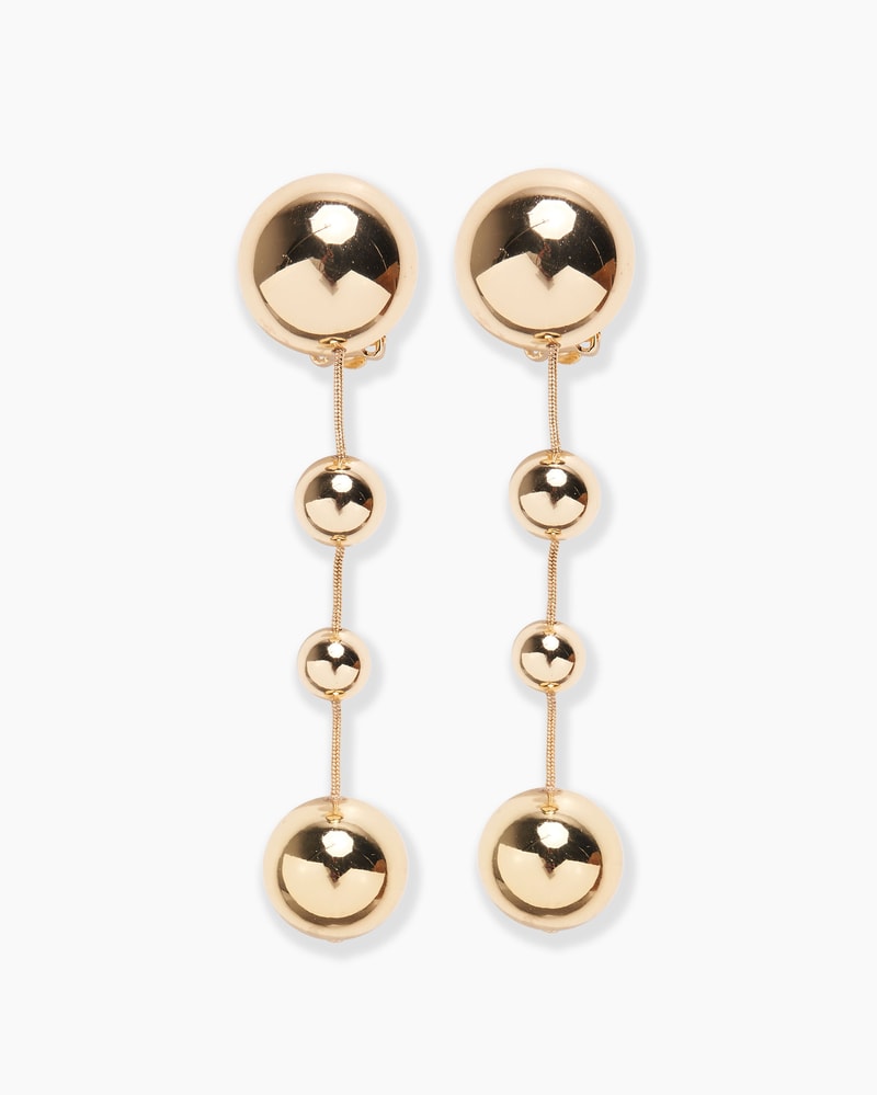 Gold-Toned Drop Earrings