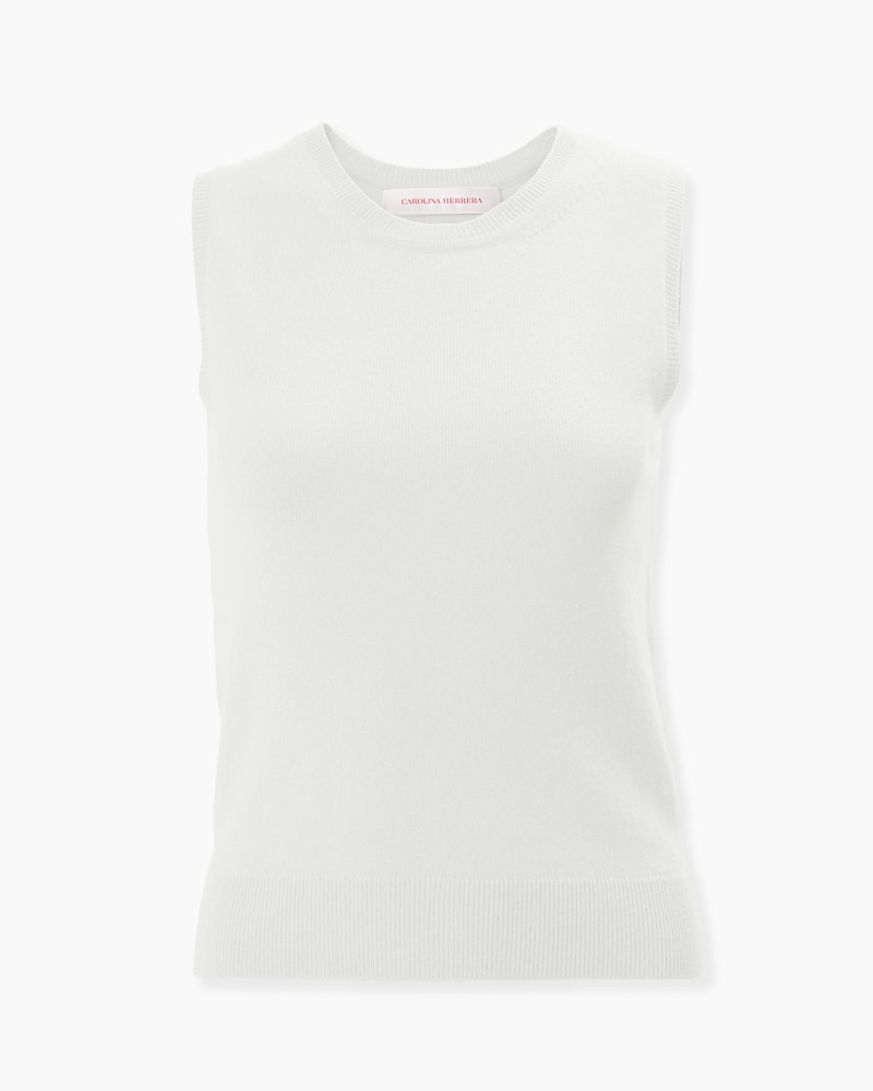 Cashmere Crewneck Tank