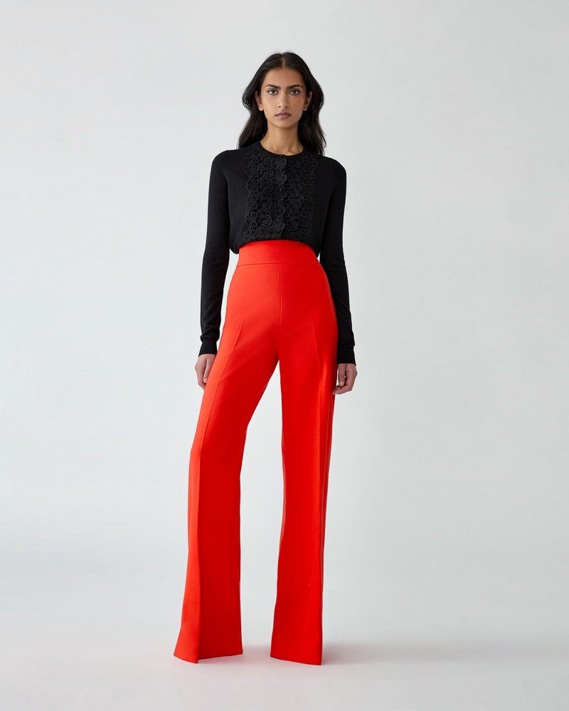 Wide-Leg Diane Pants