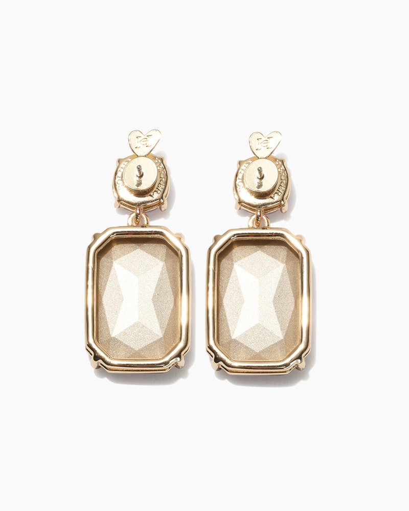 Crystal Riviere Drop Earrings