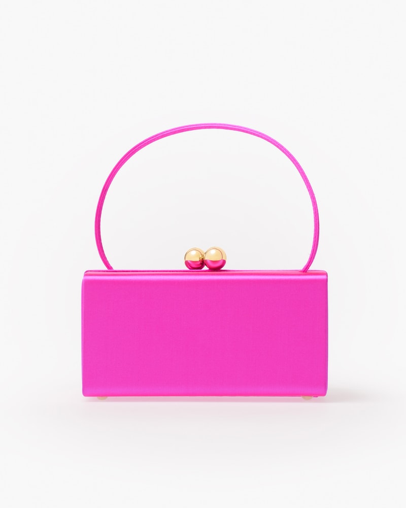 Mimi Satin Top Handle Bag