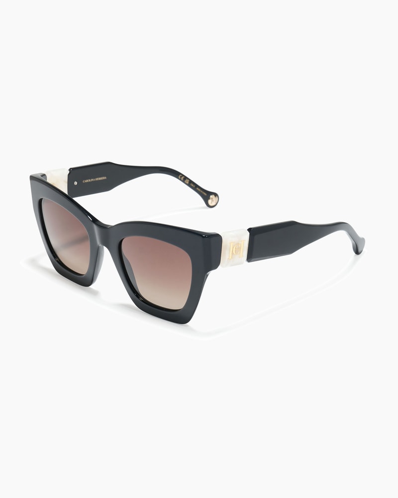 Cat Eye Sunglasses with Temple Insert