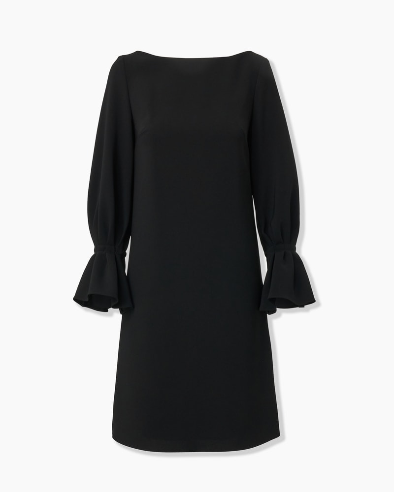 Puff Sleeve Shift Dress