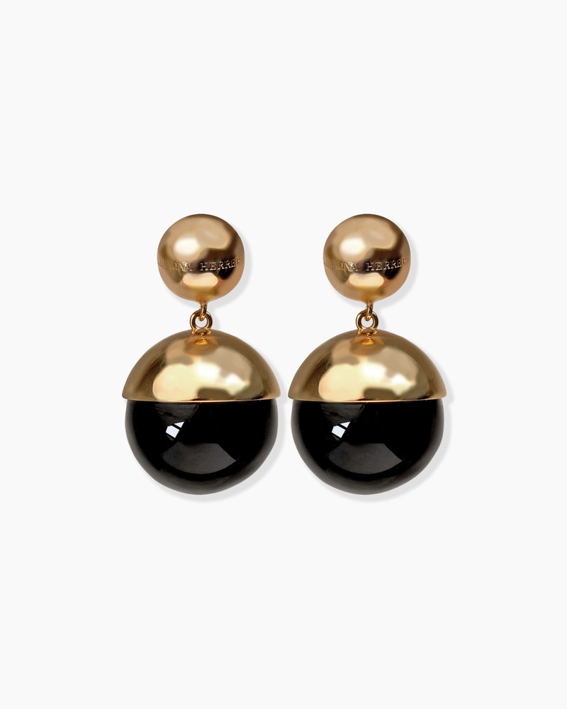 Enamel Drop Earrings