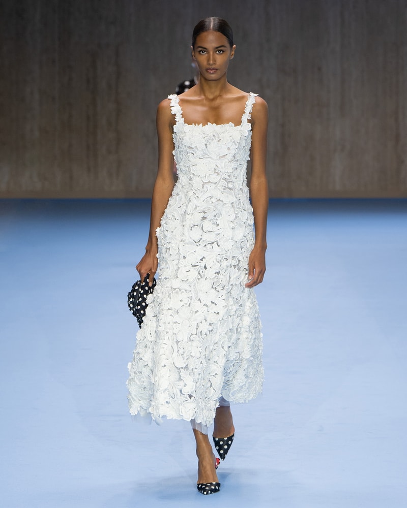 model wearing spring summer 2025 look