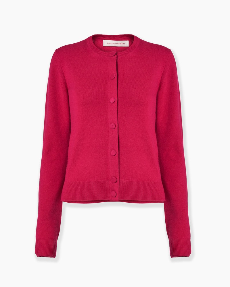 Cashmere Crewneck Cardigan