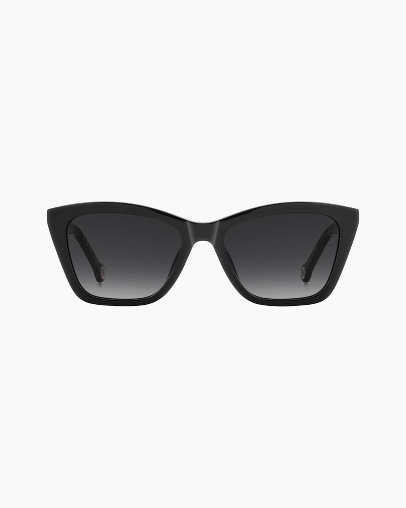 Rectangular Sunglasses With Contrast Temples