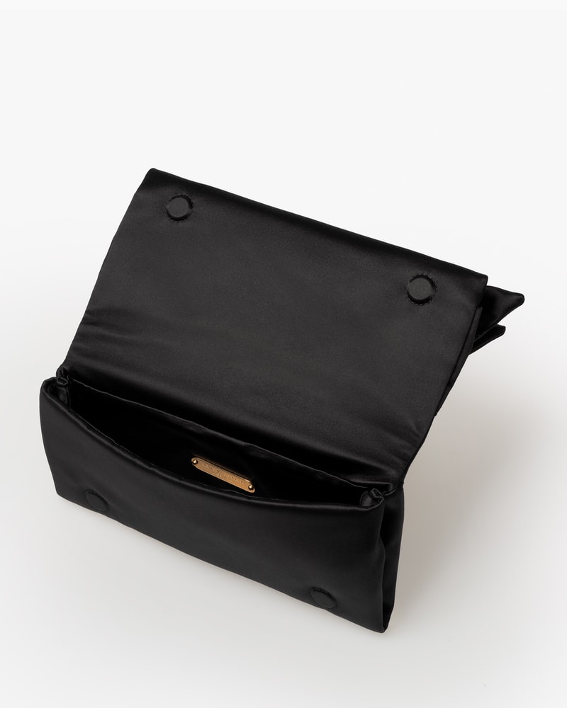 Karlita Satin Clutch with Bow
