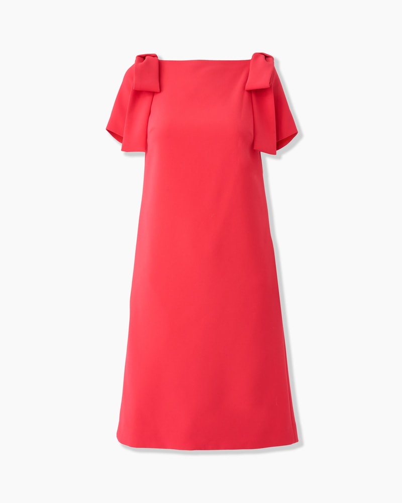 Shift Dress With Bows