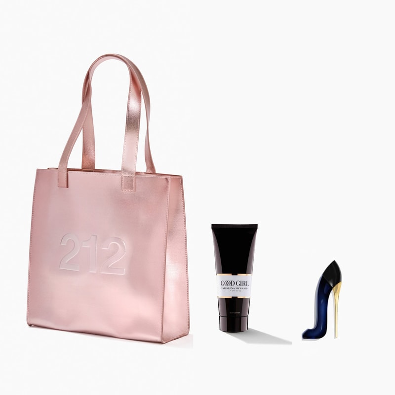 bag, mini body lotion