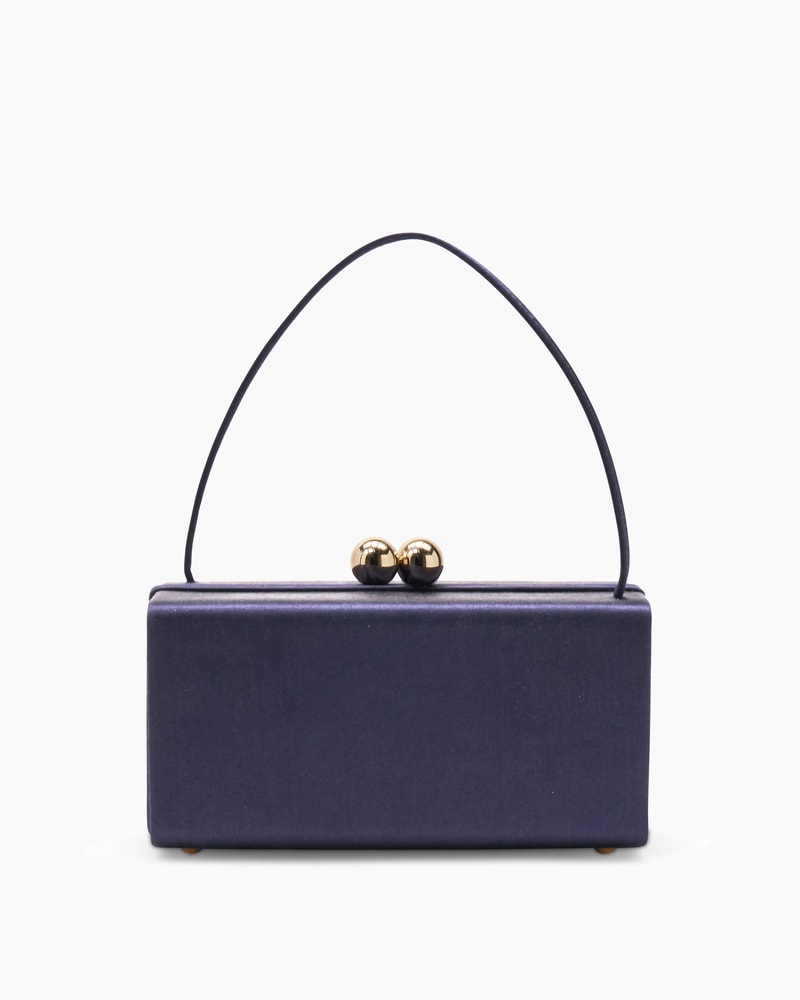 Mimi Satin Top Handle Bag
