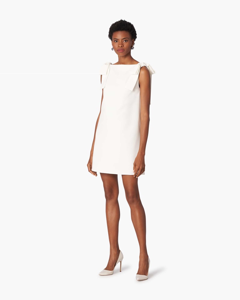 Shift Dress with Bows